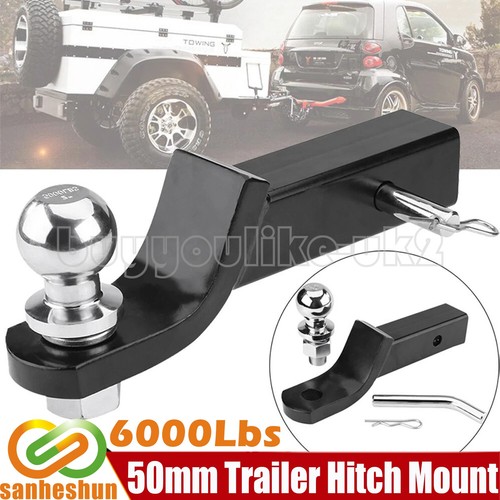50mm trailer tow bar hitch - 50mm,