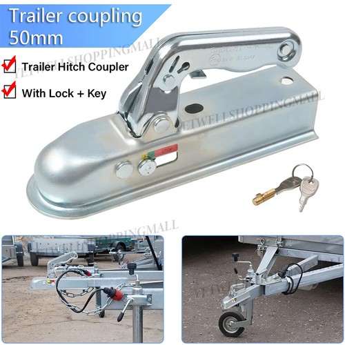 Heavy duty trailer coupler - heavy,