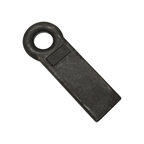 Weld trailer hitch eye - on,