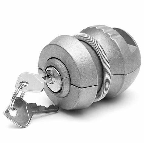 Hitch coupling lock for - hitch,