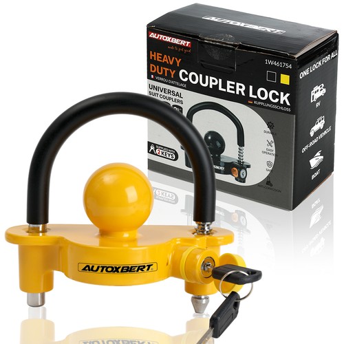 Trailer hitch lock tow ball - tow,