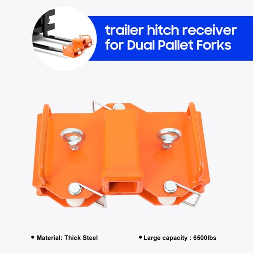 Forklift trailer hitch - forklift,