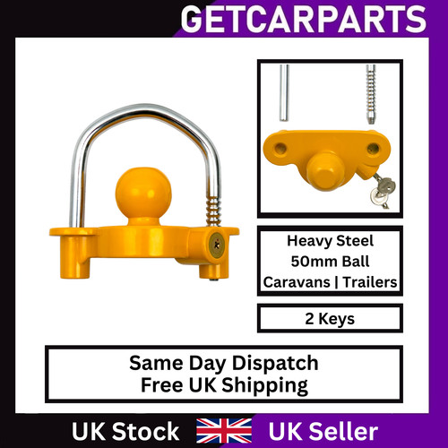 Tow ball trailer hitch lock - tow,